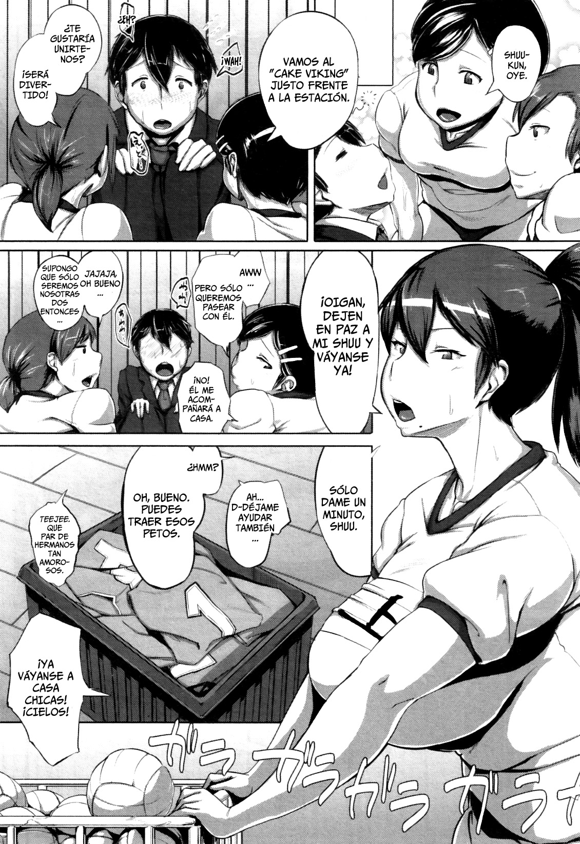 Taiiku Souko no Kokuhaku | Confesión en el Almacén del Gimnasio   =P666HF= page 4 full