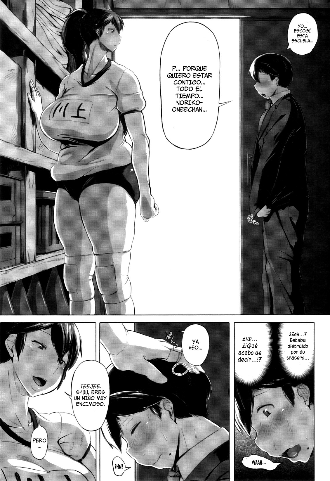 Taiiku Souko no Kokuhaku | Confesión en el Almacén del Gimnasio   =P666HF= page 7 full