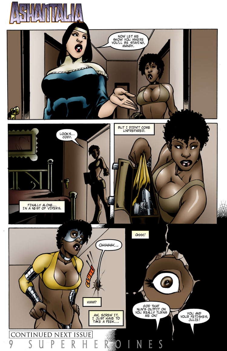 9 Superheroines - The Magazine #2 page 9 full