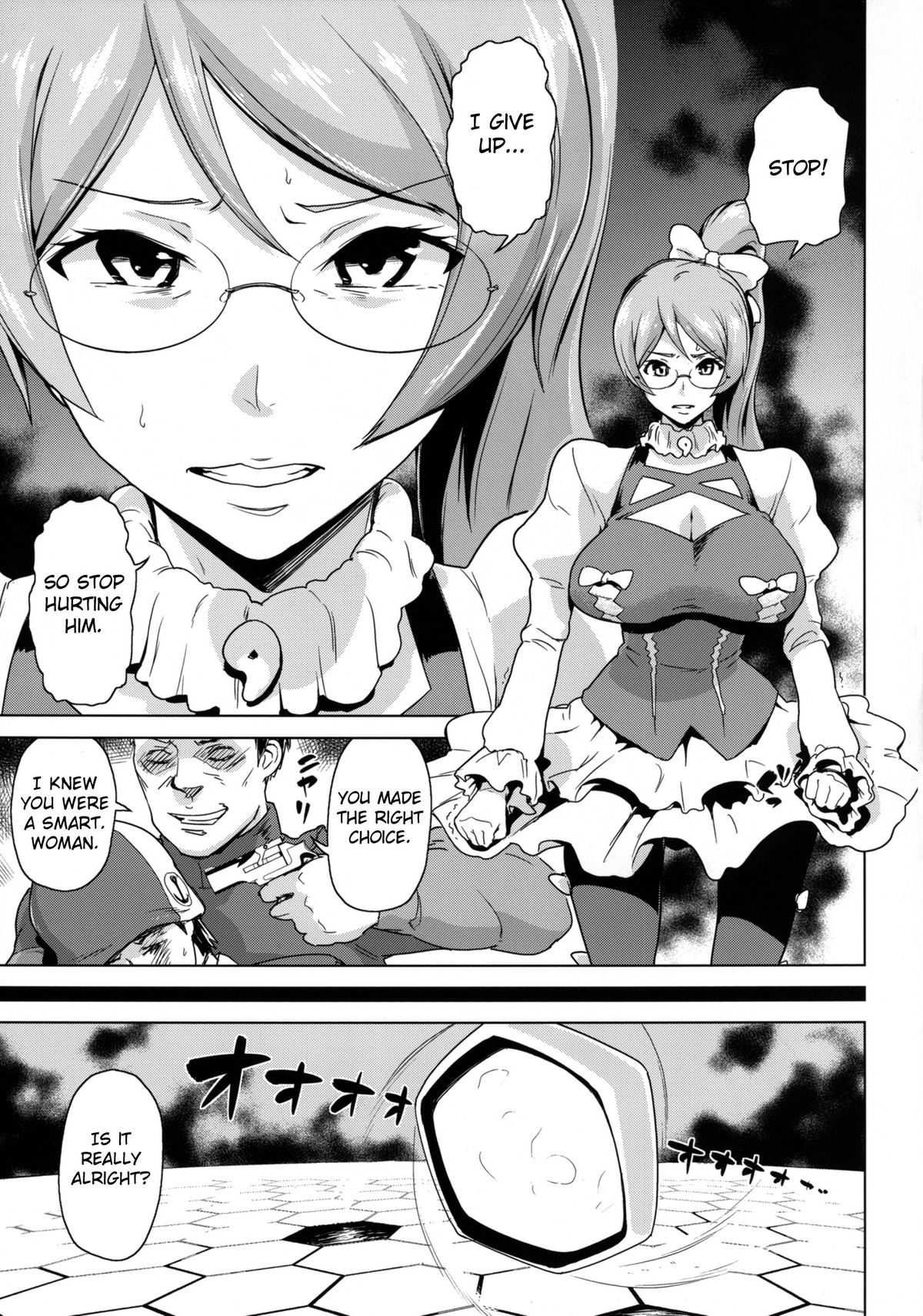 Toraware no Eve ~ Ryoujoku Big Bang ~ | Eve of Capture ~ Big-Bang Rape ~ page 4 full