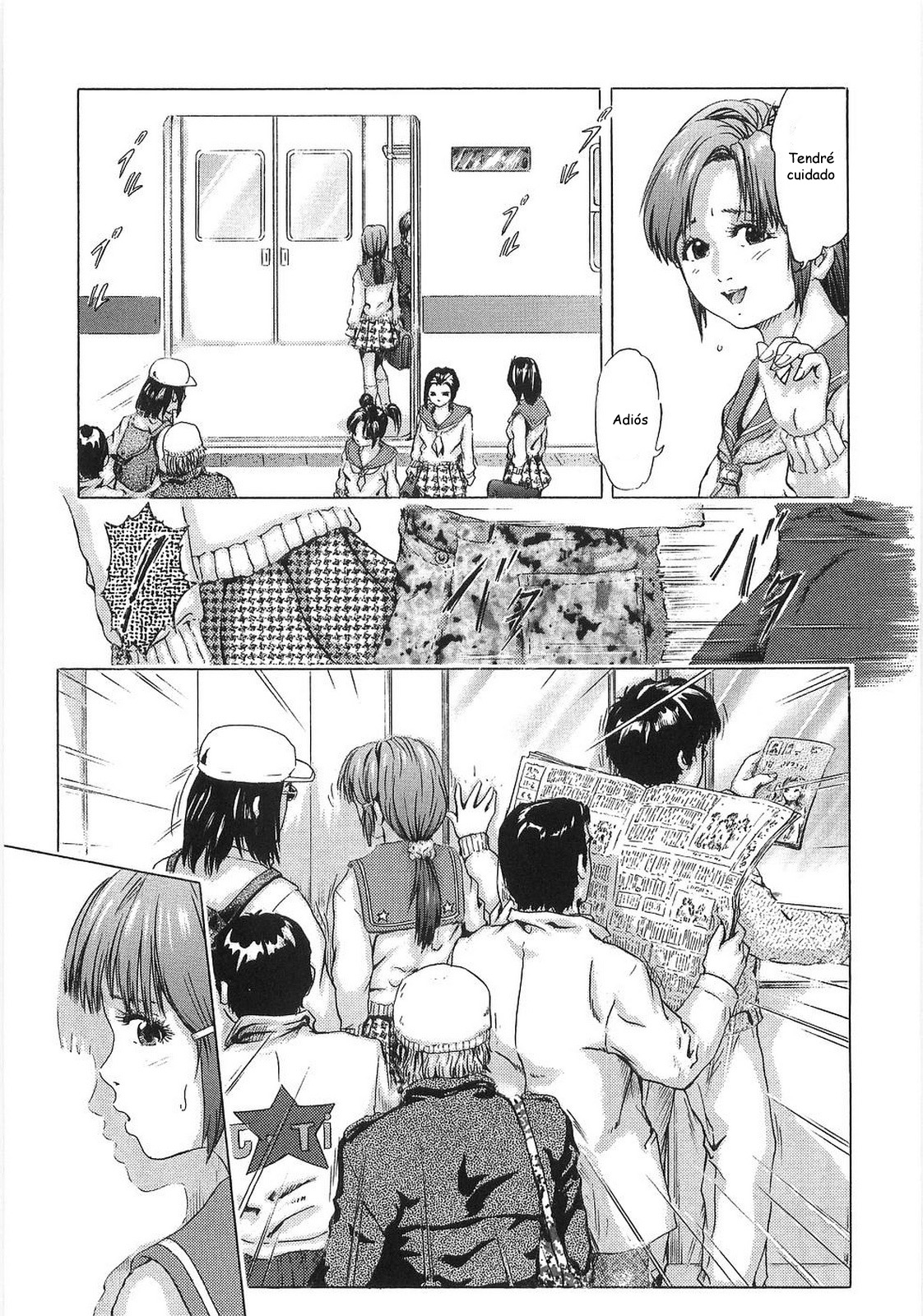 Chikan Tokkyuu page 8 full