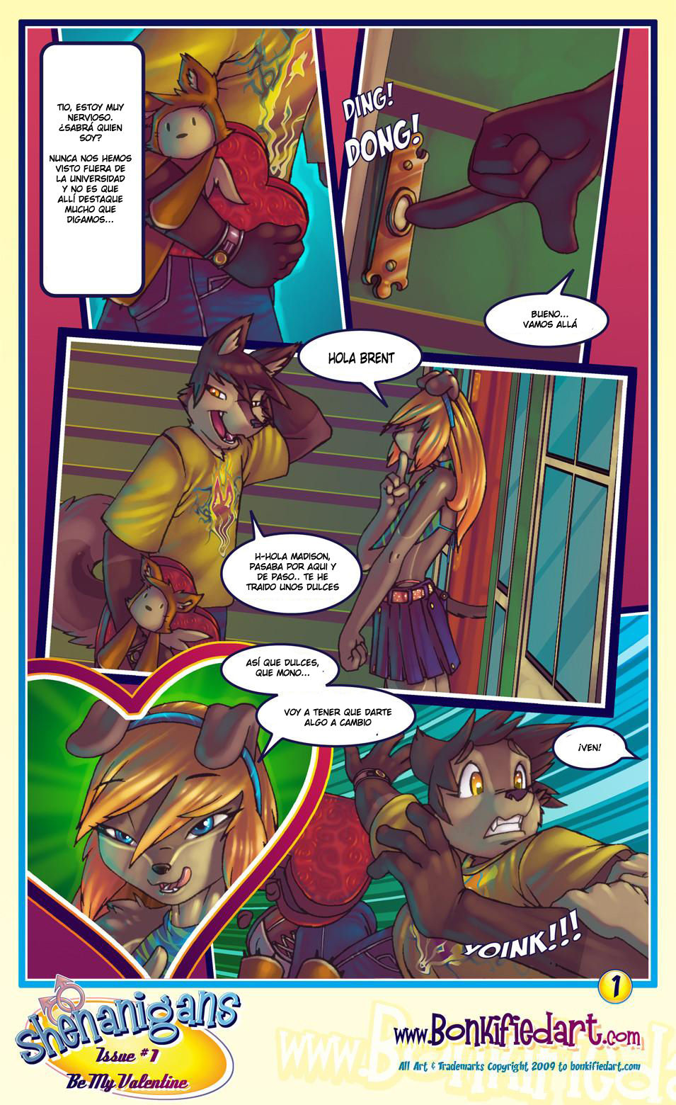 Shenanigans - Issue #1: Be My Valentine page 2 full