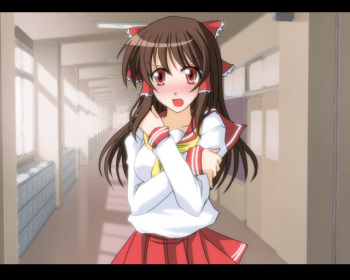 Reimu after school cover