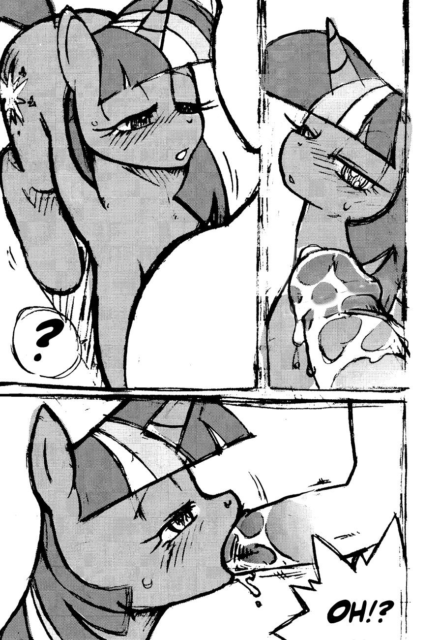 Mari Pony! Pony Datte Onnanoko! Ochinpo Milk ni Kyoumishinshin | She's a Pony and a Girl! She's Curious about Penis Milk page 8 full