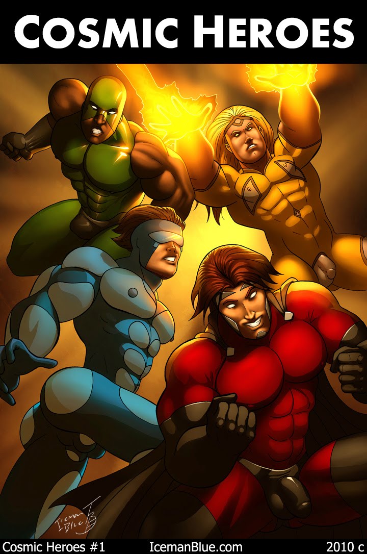 Cosmic Heroes #1 page 1 full