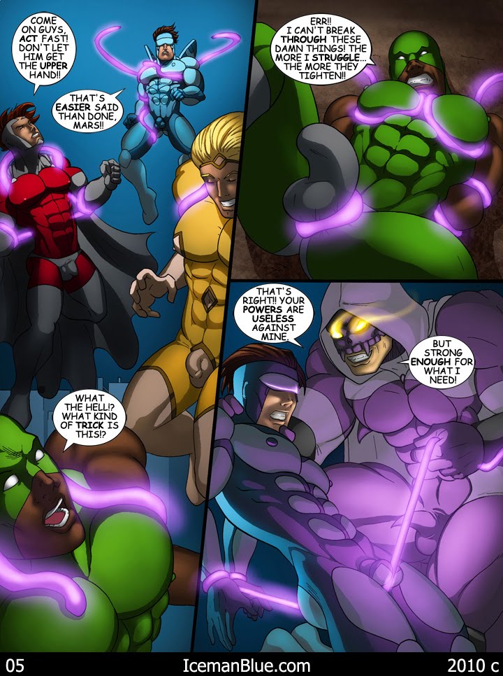 Cosmic Heroes #1 page 6 full
