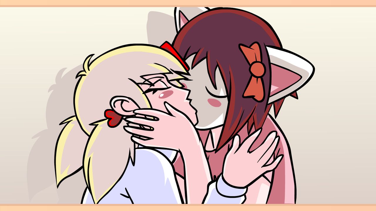 Catgirl Wallpaper 16:9 Ratio page 1 full