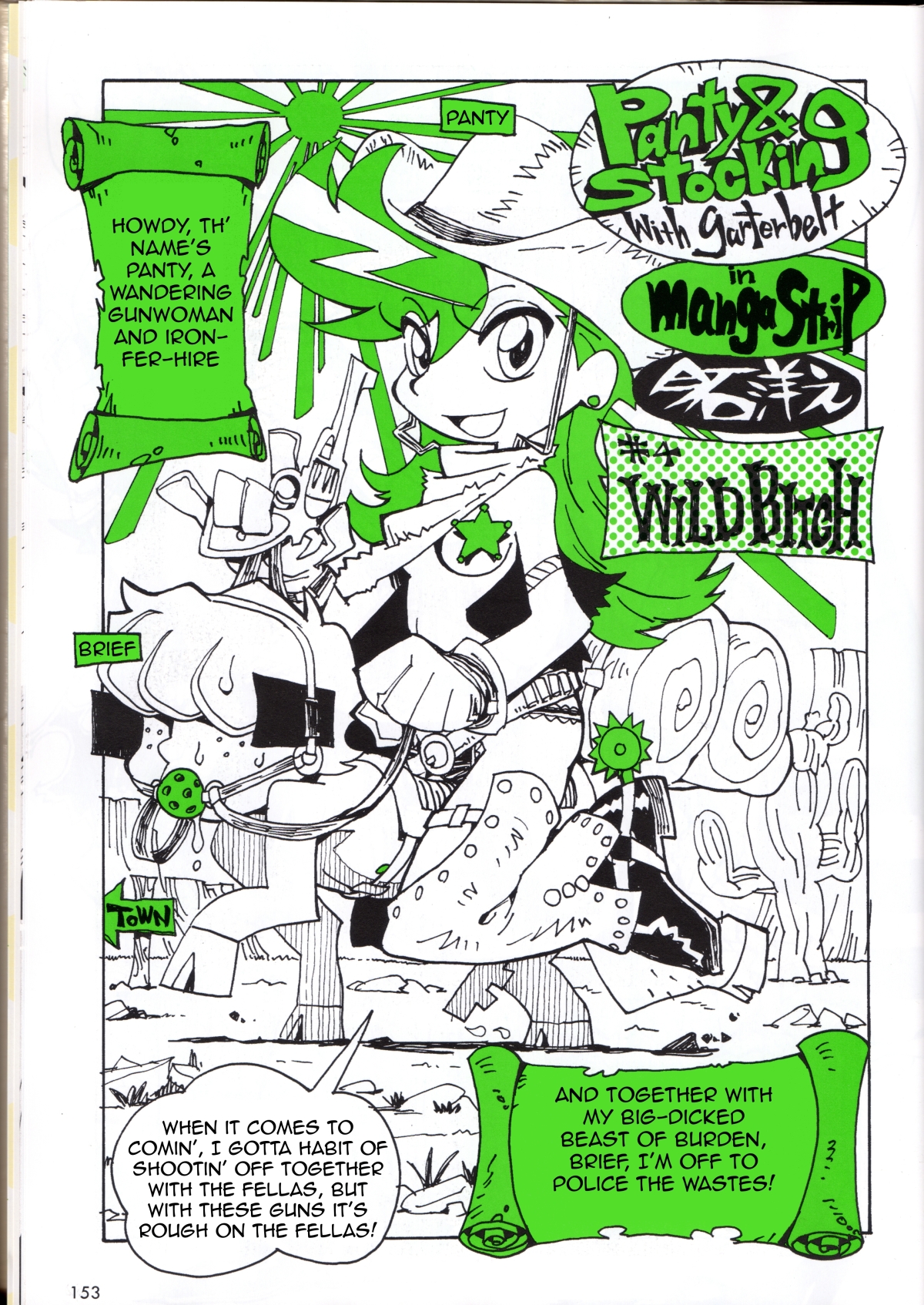 Panty and Stocking in Wild Bitch page 1 full