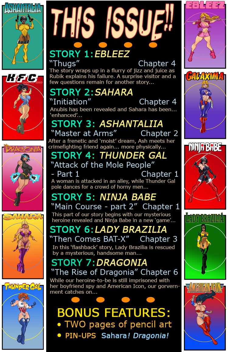 9 Superheroines - The Magazine #9 page 3 full