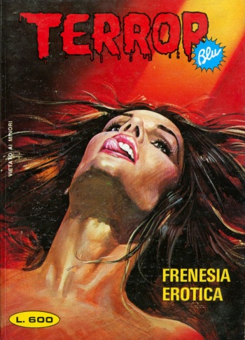 Terror Blu #130 - Frenesia Erotica cover