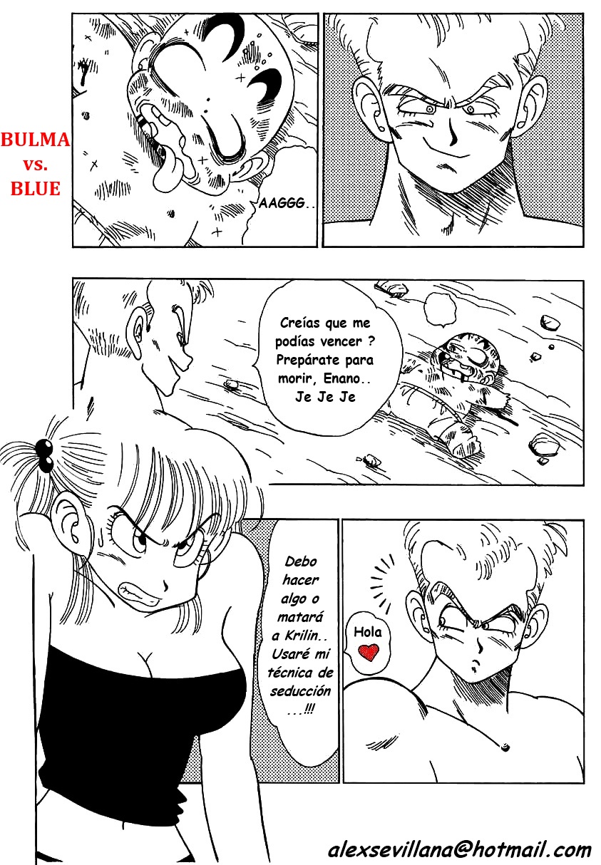 Bulma VS Blue Shougun!!! | General Blue vs. Bulma page 2 full