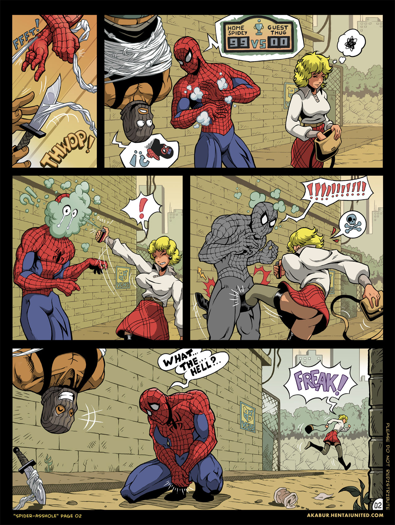 Spider-Asshole  &amp; Gryffindor Pionts page 3 full
