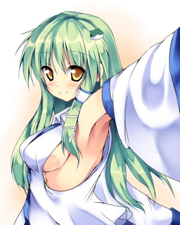 sanae kochiya cover
