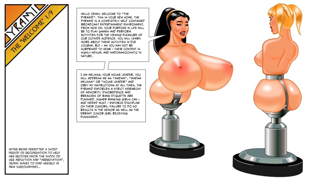 Pyramid - Body modification SF fantasy page 1 full