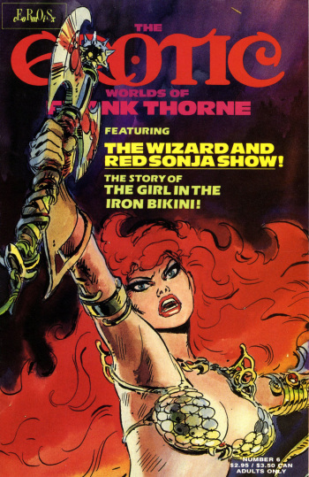 The Erotic Worlds of Frank Thorne 6 cover