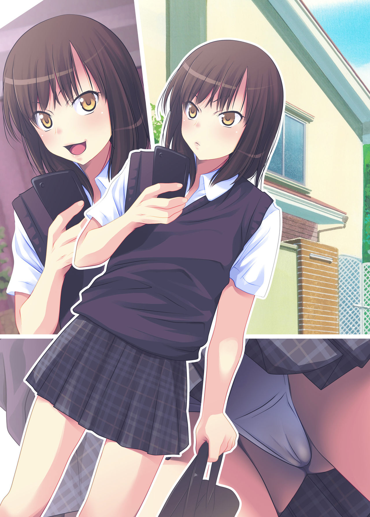 Saikin Hatsuiku Guai ga Kininaru Meikko JK ni Suiminyaku o Nomasete Yaritai Houdai! page 5 full