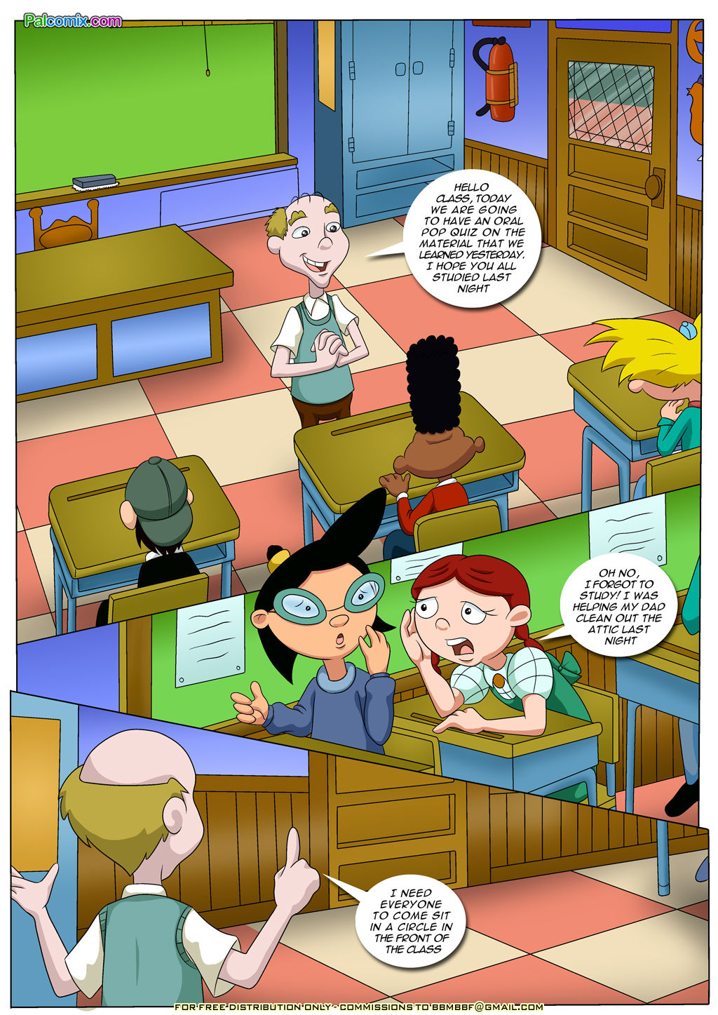 Hey Arnold - Pop Quiz page 2 full