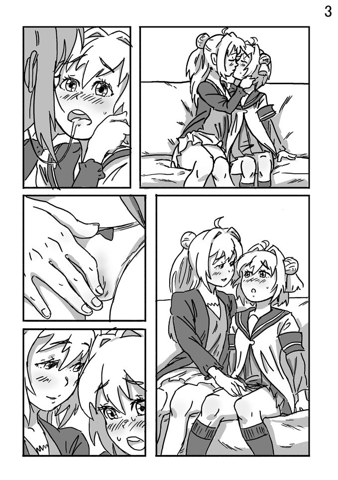 Akane x Akari make-out session page 3 full