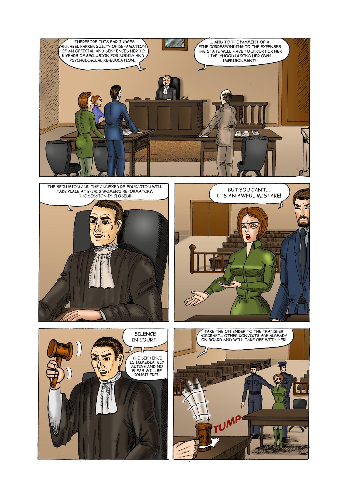 Mistress X #1 page 3 full