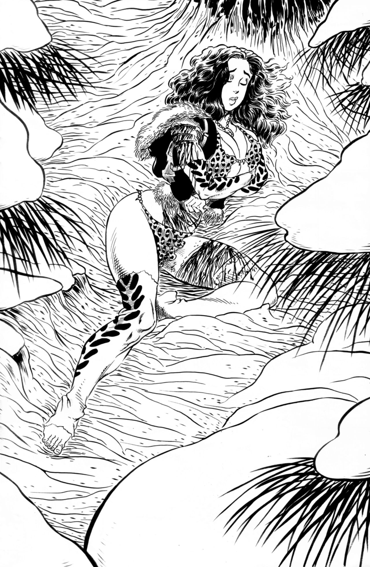 Cavewoman - Snow 04 page 3 full
