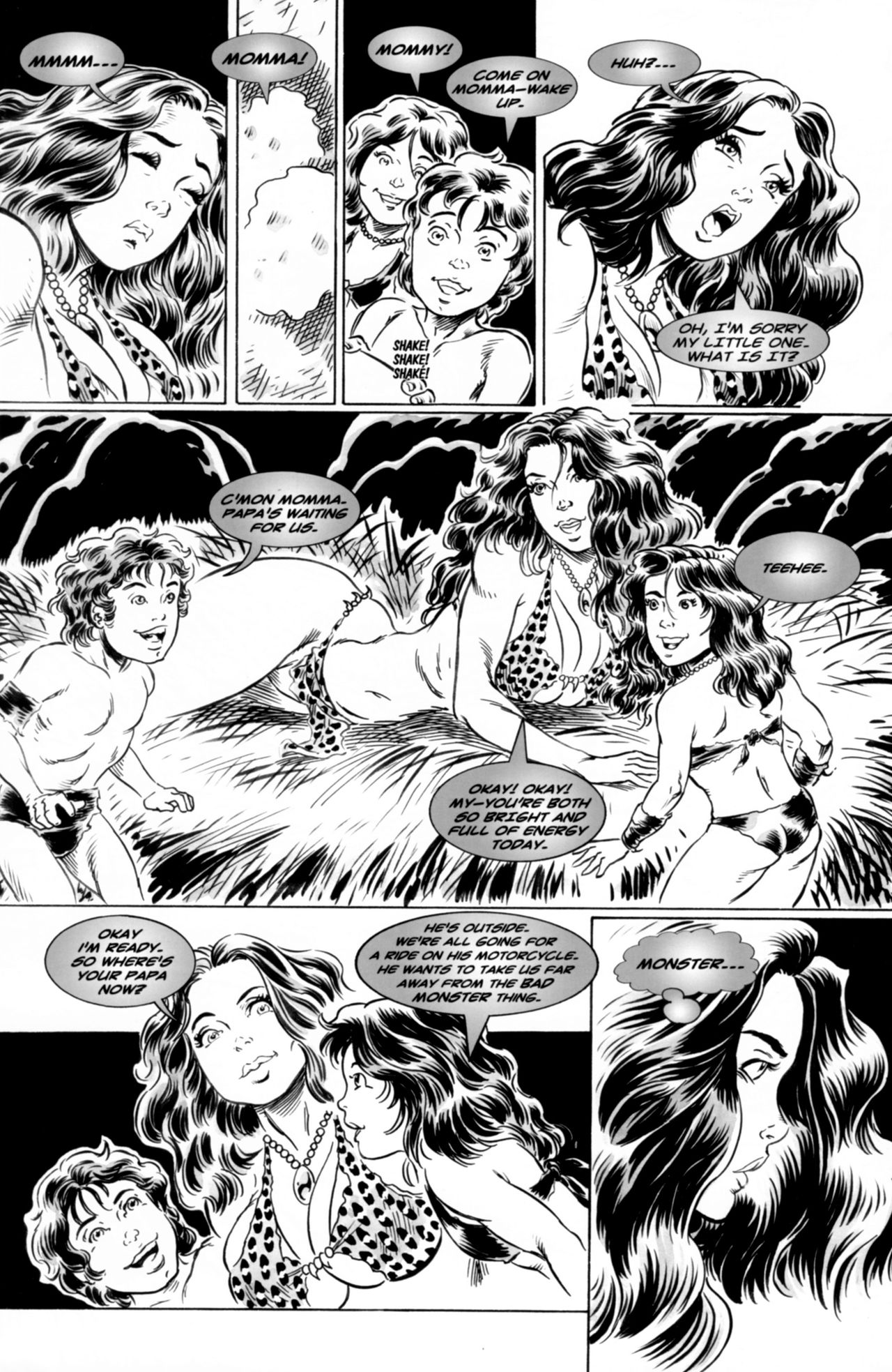 Cavewoman - Snow 04 page 4 full