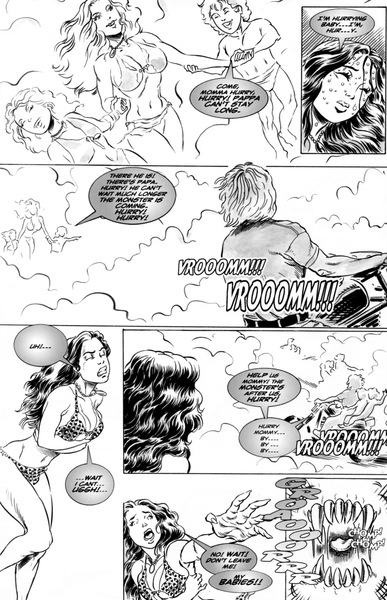 Cavewoman - Snow 04 page 5 full