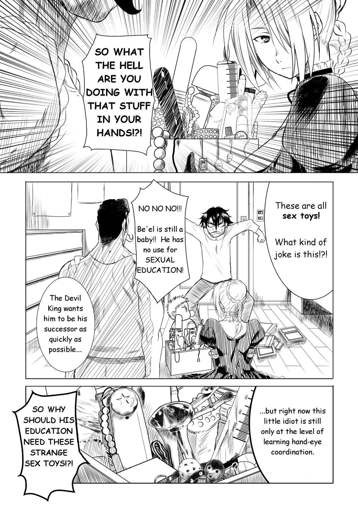 Hilda-san no Yoiko no Seikyouiku | Hilda-san's Sex Ed. for Good Little Boys page 3 full