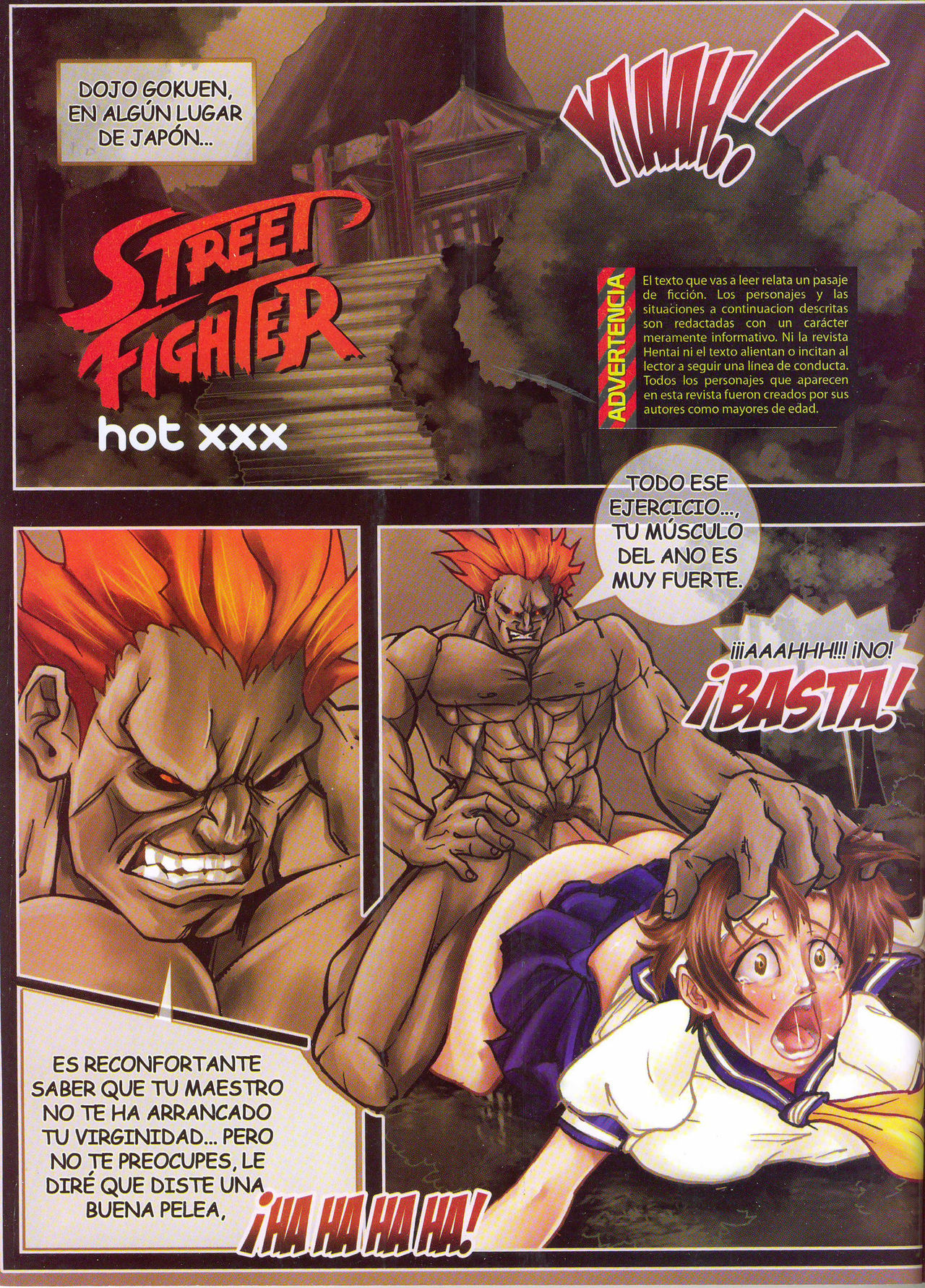 Street Fighter Hot XXX page 1 full