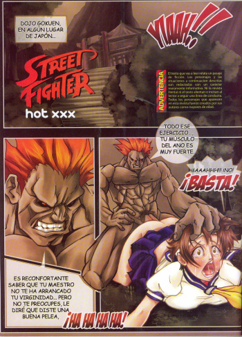 Street Fighter Hot XXX cover