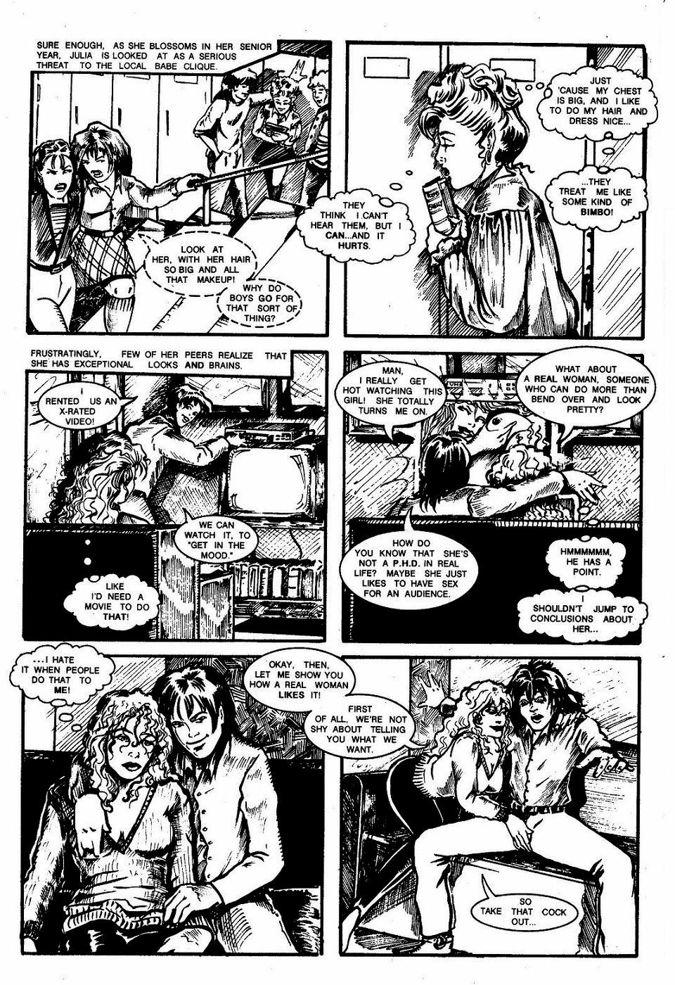 Re-Visionary - Carnal Comix - BLONDAGE page 3 full