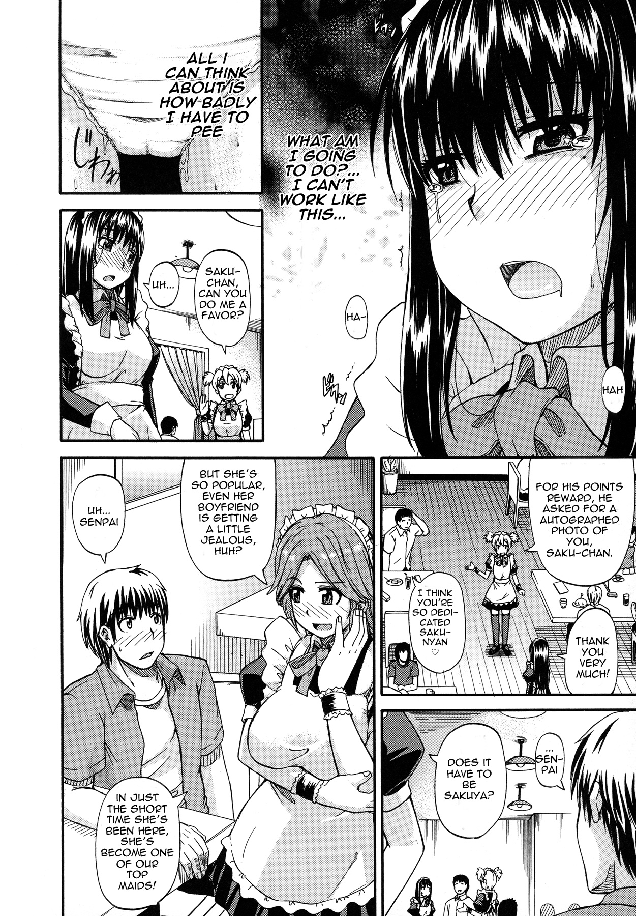 Tenshi no Oshikko - Maid Cafe/Diaper chapter page 8 full