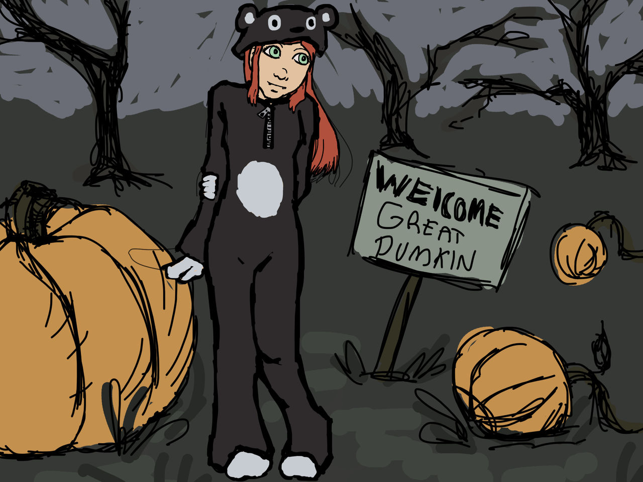 ZoeX  Halloween special page 1 full