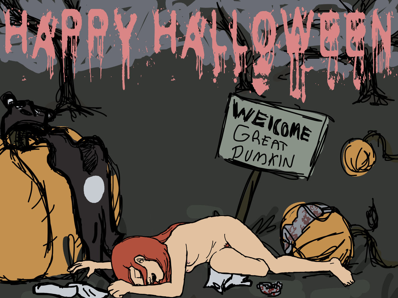 ZoeX  Halloween special page 10 full
