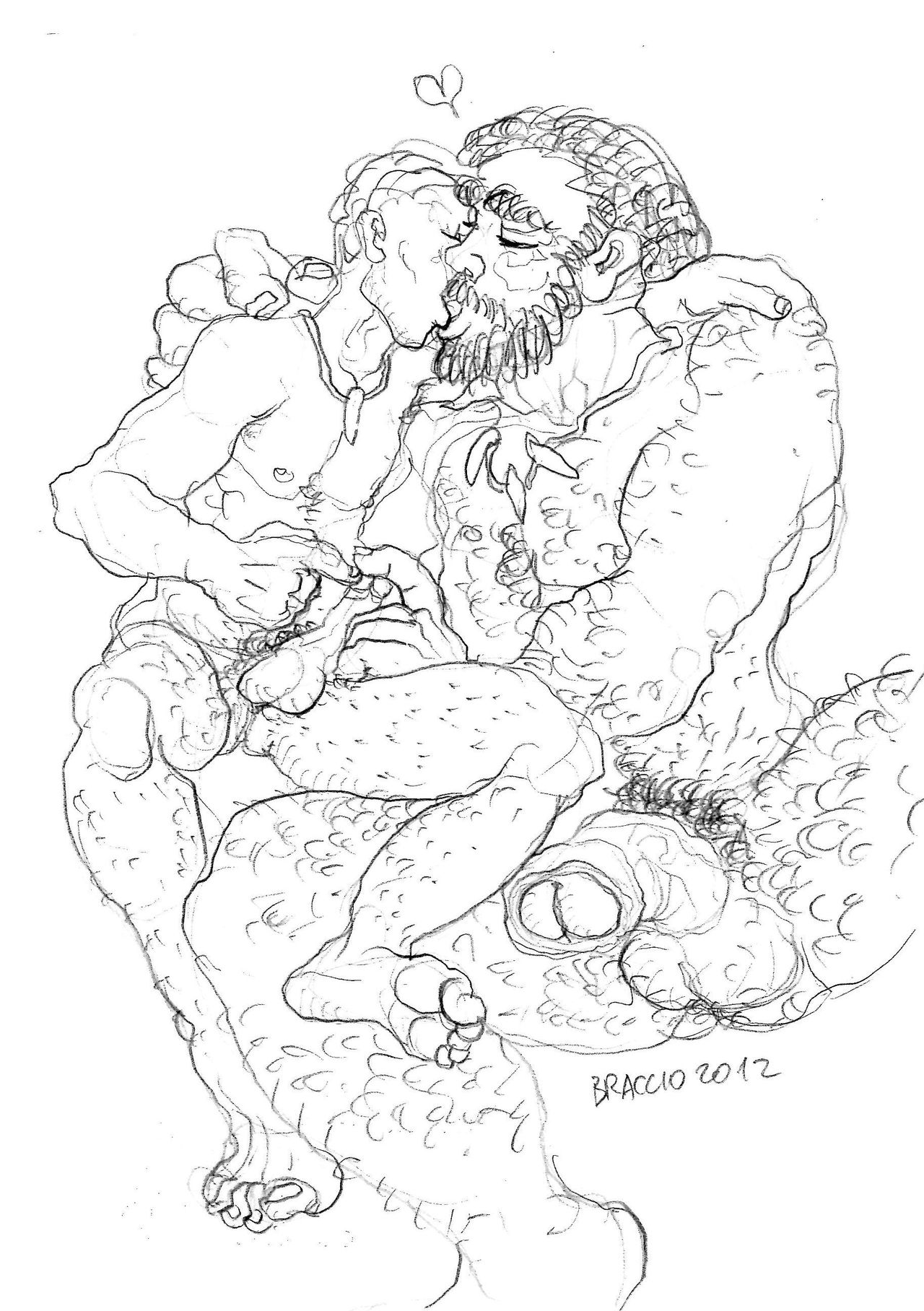 some new pencil's sketches I've made this summer page 10 full