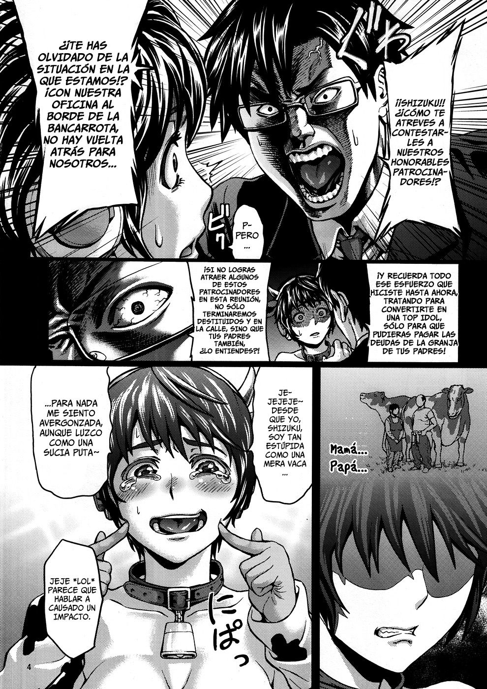 Kachiku Idol Shizuku-chan | Idol Ganado Shizuku-chan   =P666HF= page 5 full
