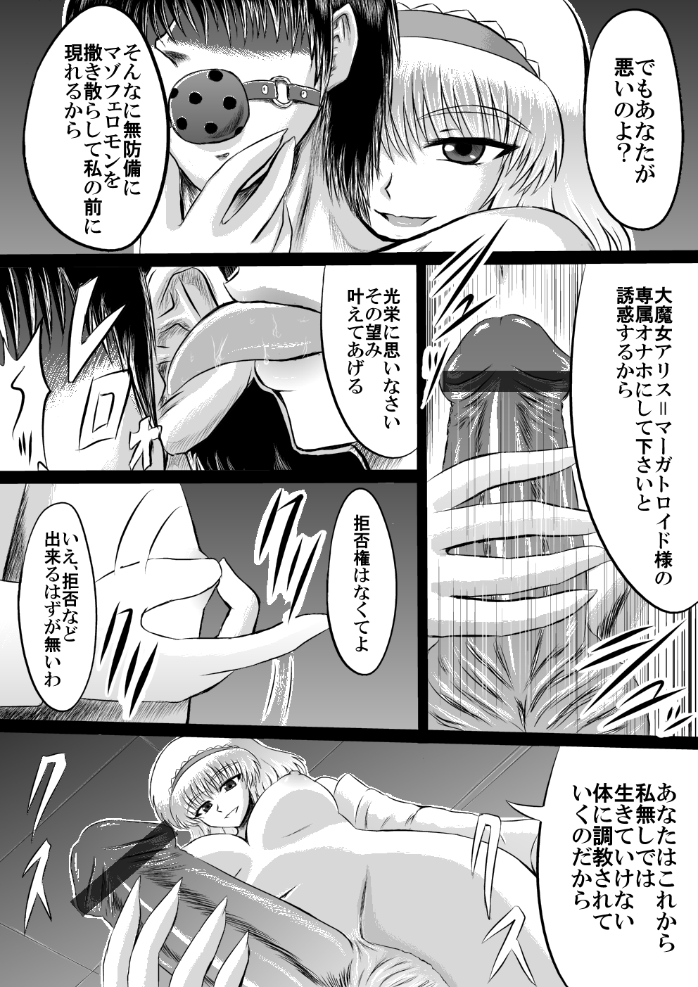 大魔女アリス＝マーガトロイドの専属オナホ page 3 full