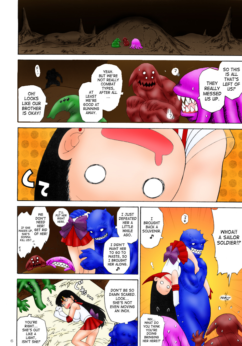 SCARY MONSTERS page 6 full