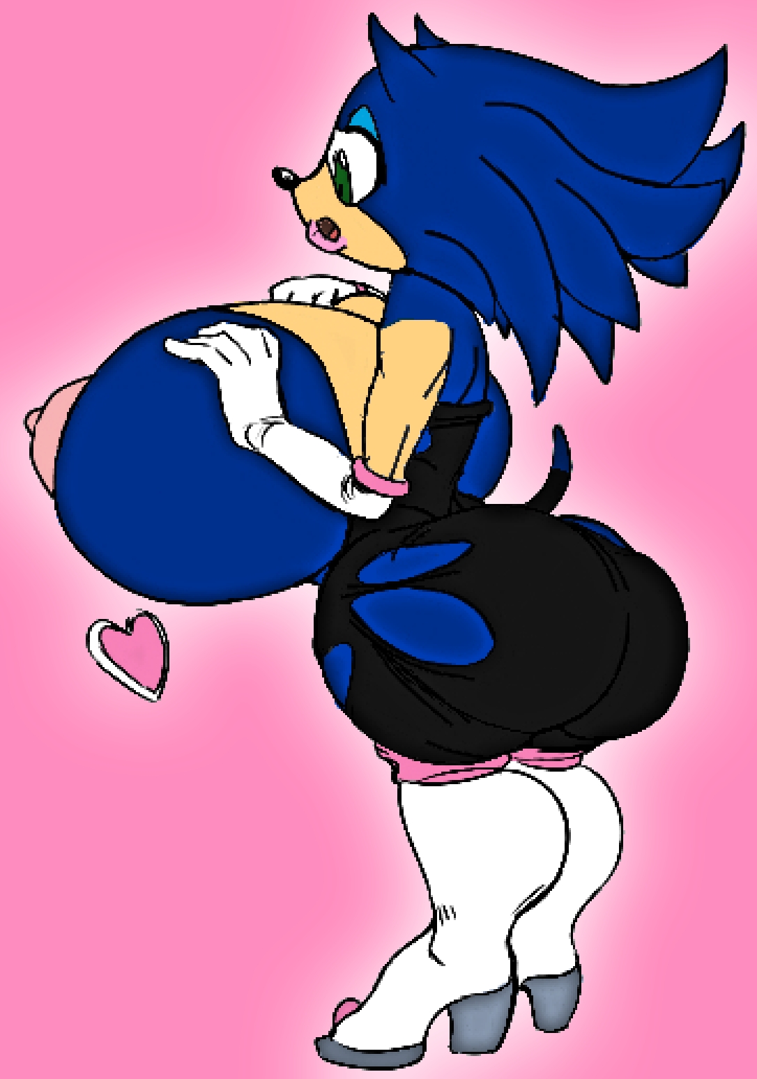 Sonic The Hedgehog Herm TF TG page 5 full