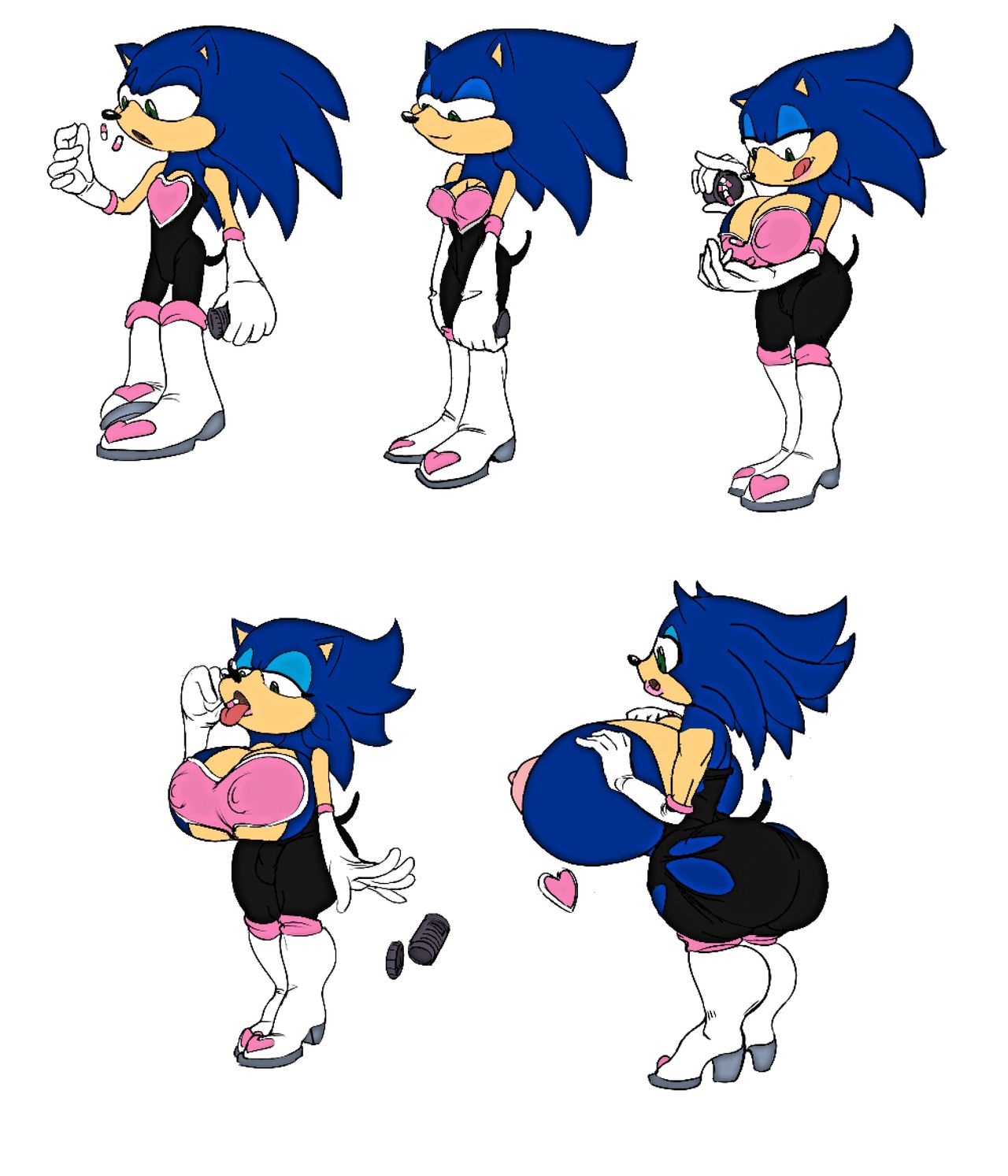 Sonic The Hedgehog Herm TF TG page 8 full