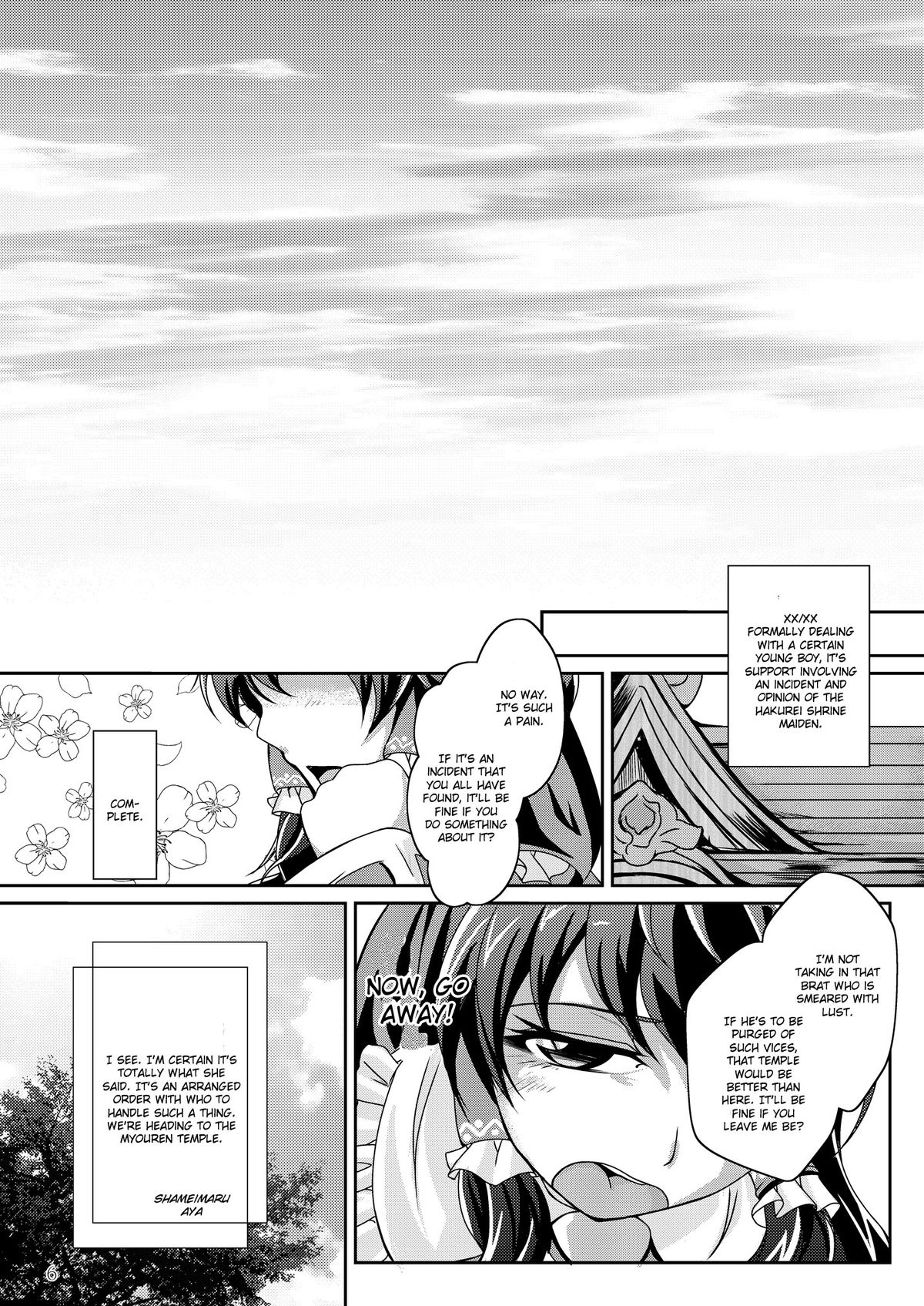 Ikasete! Hijiri Byakuren ~Bonnou Kaihou~ page 6 full