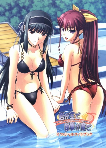 Kimi ga Aruji de Shitsuji ga Ore de Official Fun Book cover