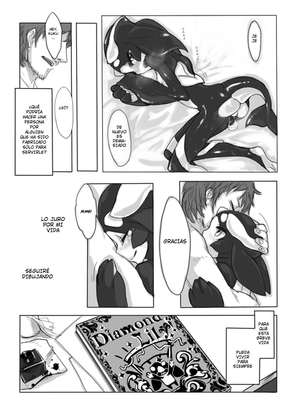 Diamond Lily! page 6 full