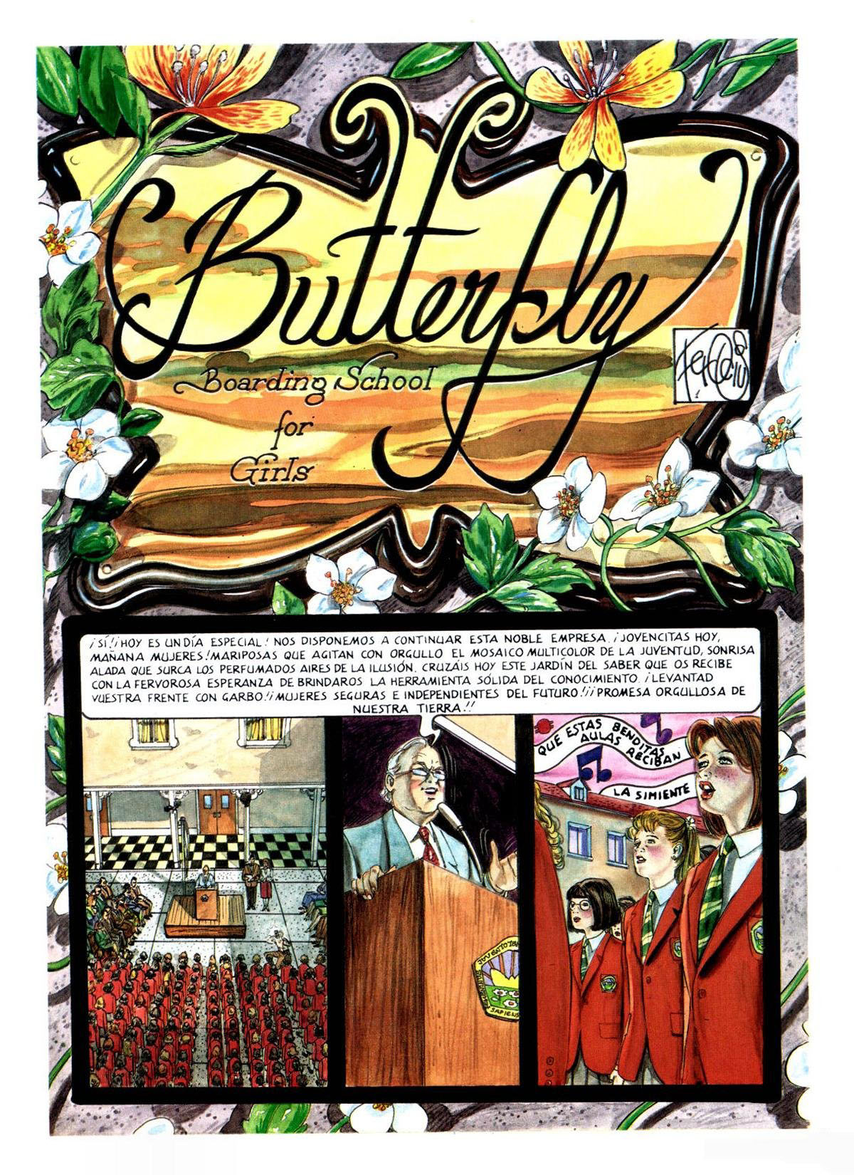 Butterfly page 1 full
