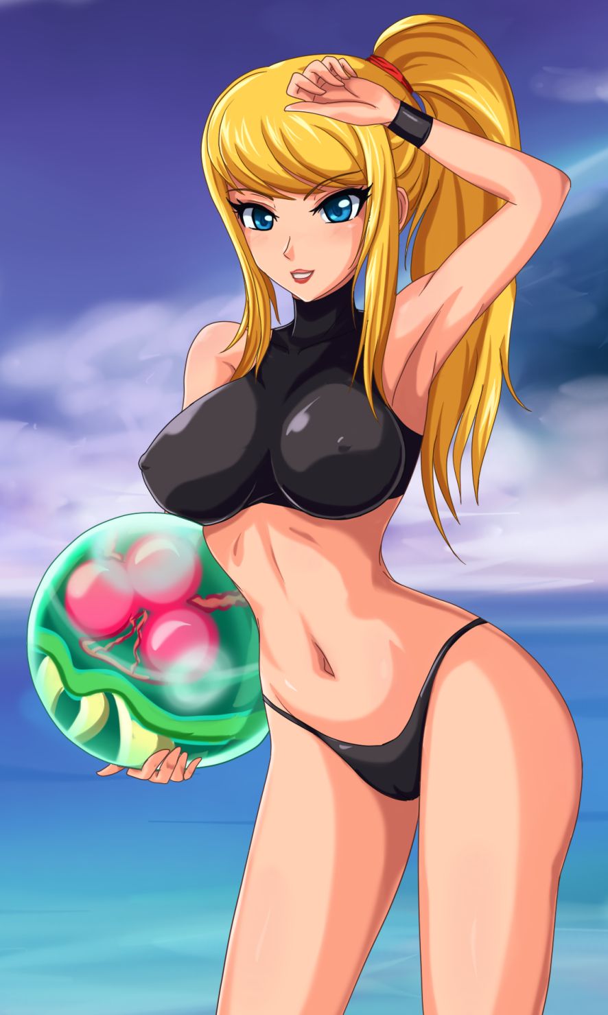 Samus from Metroid page 9 full