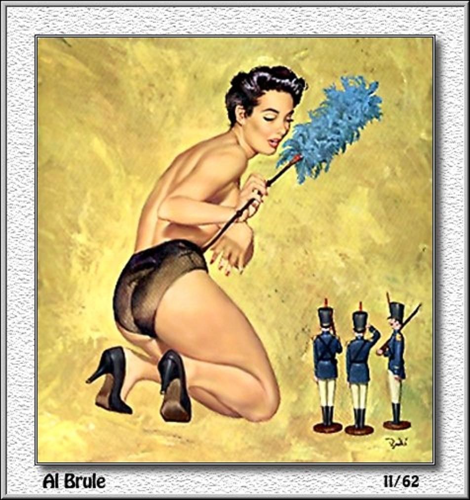 old pin up art page 1 full