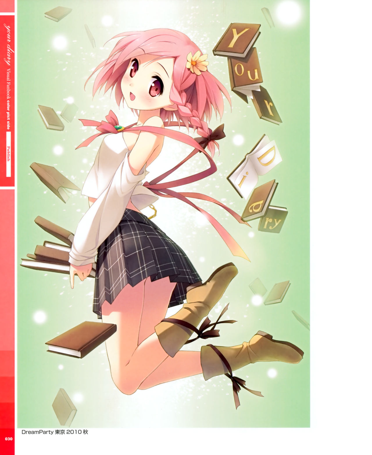 your diary visual fanbook pict side page 7 full
