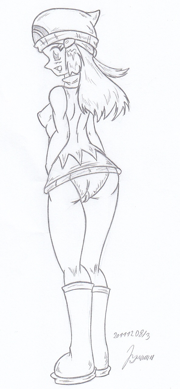 My miny Dawn _ pokemon Sketches work_3 page 6 full