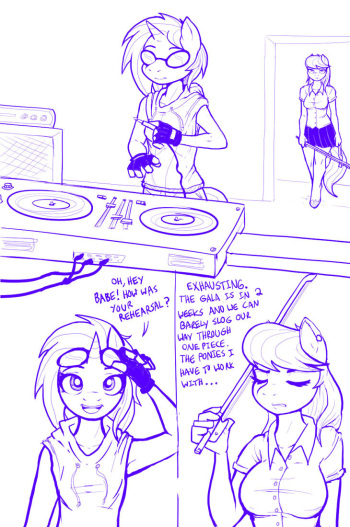 Vinyl and Octavia sexytime cover