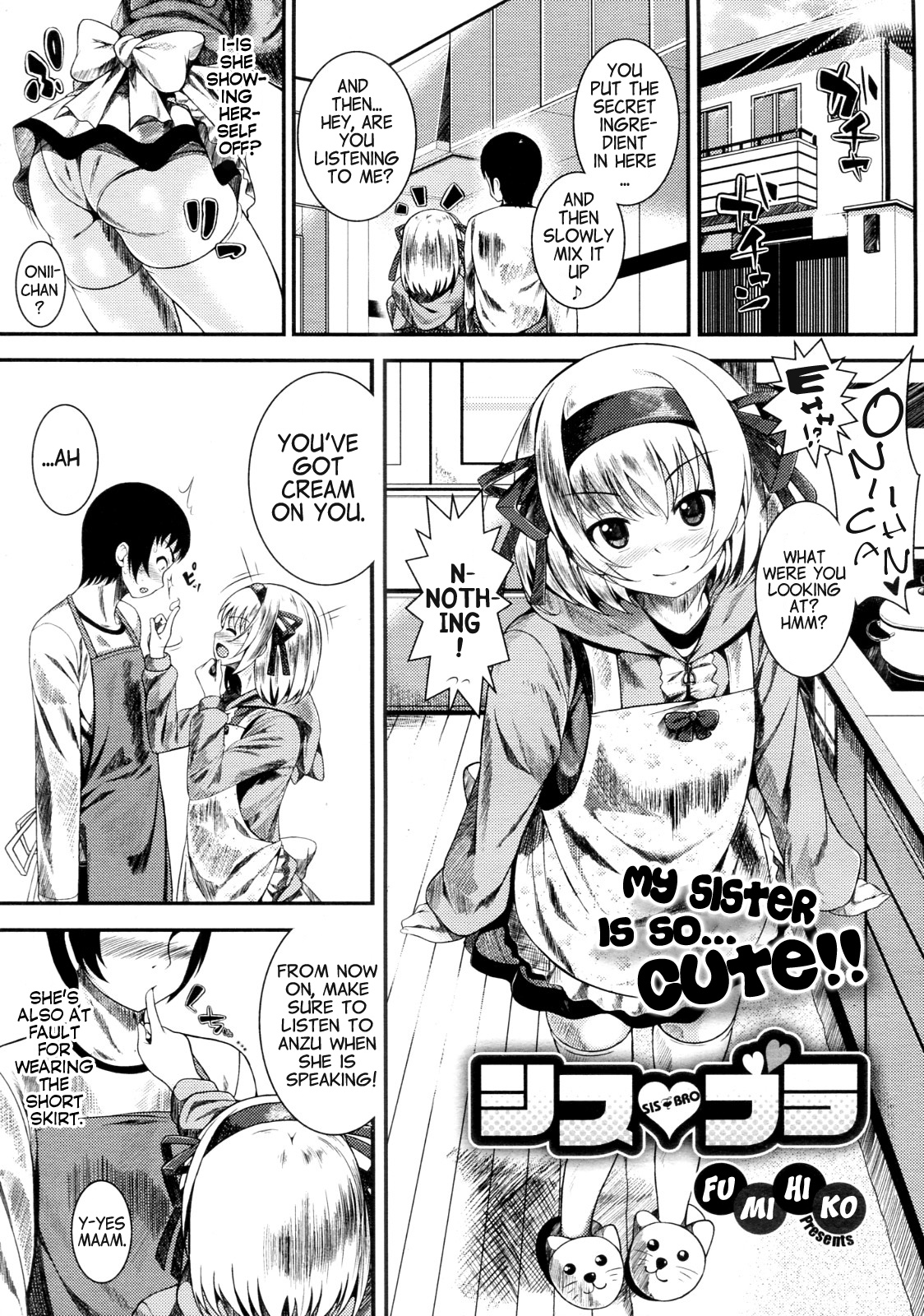 Sis Bro page 1 full
