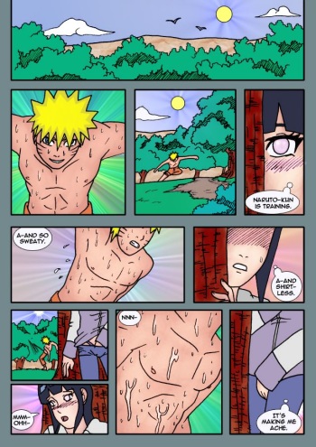 Help him train, Hinata cover